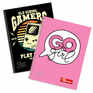 Cuaderno Papiros Flex con Espiral 96 hojas