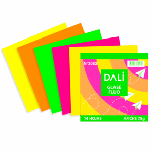 Papel Glase Fluo DALI