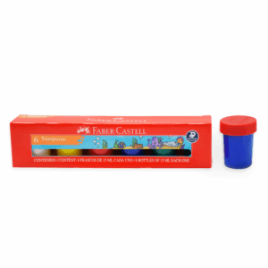 Tempera x6 Surtida Faber-Castell