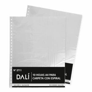 Repuesto A4 para Carpeta Espiral DALI