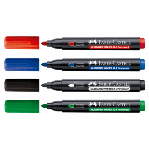 Marcador 52E/W23 Permanente Faber-Castell