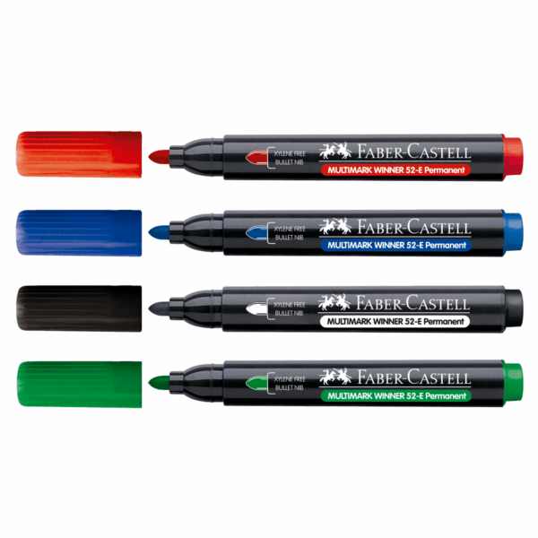 Marcador 52E/W23 Permanente Faber-Castell