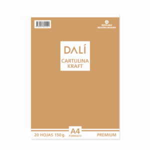 Cartulina Kraft Premium A4 DALI