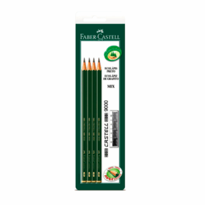 Blister Lapices de Grado x4 Faber-Castell