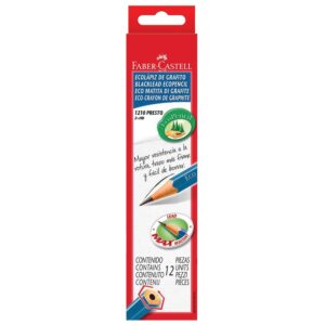 Lapiz de Escribir 1210PRESTO x12 Faber-Castell