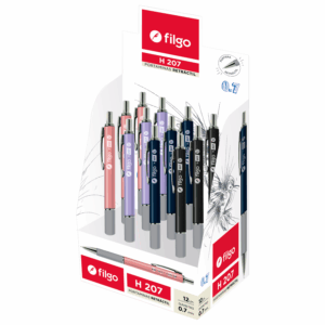Lapiz mecanico H-207 0.7mm Realgrip Filgo